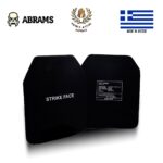 Керамічна бронепластина в бронежилет Double Action Defense S.A Body Armor Hard Plate Medium 25х30 cm Black