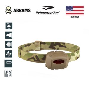 Налобний ліхтар Princeton Tec Quad Tactical | Multicam (78 Lumens)