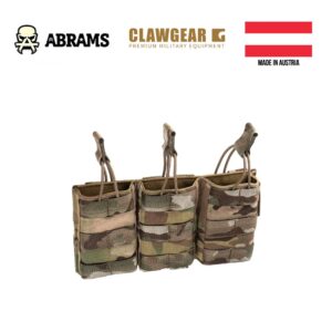 Підсумок Clawgear 5.56mm Open Triple Mag Pouch Core | Multicam