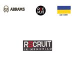 Патч RECRUIT in memoriam 9*4 см