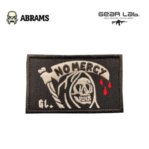 Патч Gear Lab No Mercy | Black/Red