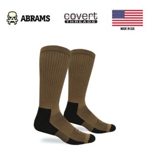 Шкарпетки Covert Threads JUNGLE Military Crew Socks | Coyote Brown