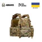 Плитоноска Real Defence Skillet Max з боковими кишенями під балістичні пакети на системі швидкого скидання | Multicam