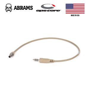 Кабель Ops-Core AMP U174 Downlead Cable Mono Binaural Downlead, 27″ | Tan 499