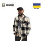 Сорочка фланелева BALAK | Black/White Raid Plaid