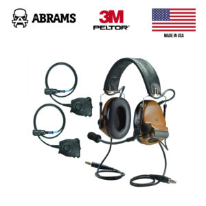 Активні навушники 3M Peltor ComTac V Dual Comm + 2 PTT | Coyote