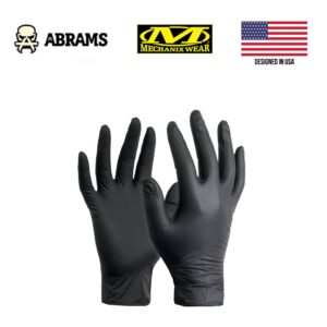 Рукавички нітрилові Mechanix HD Nitrile FT 6 Mil – 100 шт | Black
