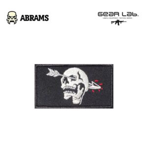 Патч Gear Lab Arrow Skull | Black/White/Red