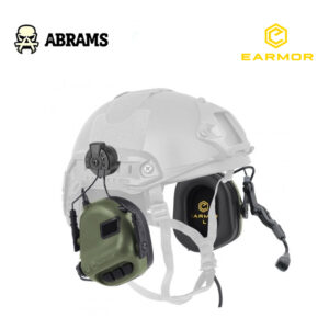 Активні навушники Earmor M32H Helmet Version | Foliage Green