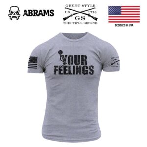 Футболка Grunt Style F*ck Your Feelings T-Shirt | Heather Grey
