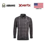 Сорочка Vertx Guardian Stretch Long Sleeve Shirt | Midnight Pulse Plaid-SMS
