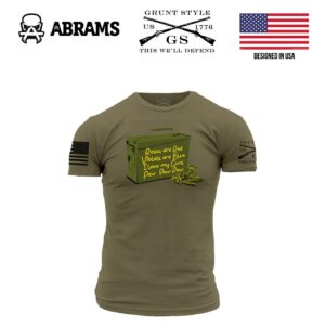 Футболка Grunt Style Love Guns Poem T-Shirt | Military Green