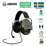 Активні навушники гарнітура MSA Sordin Supreme MIL CC Slim Headband 74338-06-S | Green PVC