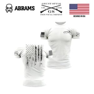 Футболка Grunt Style 1776 Flag T-Shirt | White