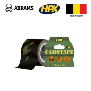 Стрічка армована одностороння HPX CAMOTAPE 48мм х5м CA4805 | Camo