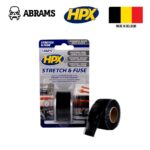 Стрічка вулканізуюча силіконова HPX Stretch&Fuse 25мм х 3м SZ2503 | Black