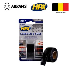 Стрічка вулканізуюча силіконова HPX Stretch&Fuse 25мм х 3м SZ2503 | Black