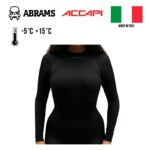 Термофутболка з довгим рукавом жіноча Accapi XPerience | Black/Anthracite