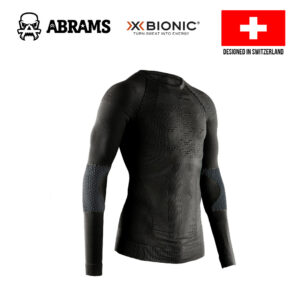 Термофутболка чоловіча з довгим рукавом X-Bionic Combat Energizer 4.0 Shirt Long Sleeve Men | Black/Anthracite