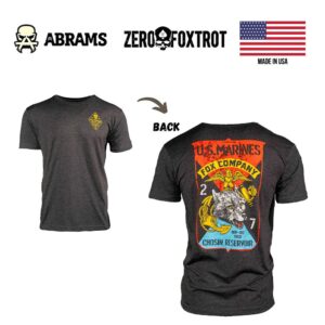 Футболка Zero Foxtrot Fox Company Tee | Charcoal