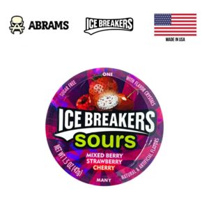 Льодяники Ice Breakers Sours Strawberry Mixed Berry 42g