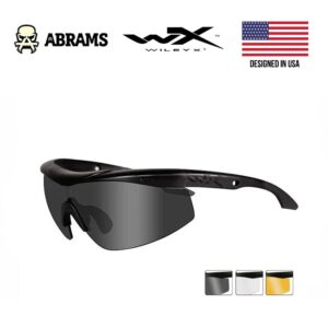 Окуляри балістичні Wiley-X Talon Smoke/Clear/Light Rust Lens (3 лінзи)