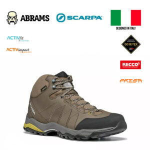 Черевики Scarpa Moraine Plus MID GTX | Charcoal/Sulphur Green