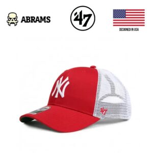 Кепка ’47Brand New York Yankees Cap | Red/White (One Size)