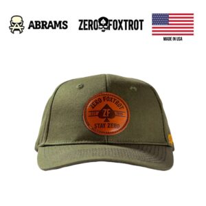 Кепка Zero Foxtrot Round Patch Cap | OD Green (One Size)