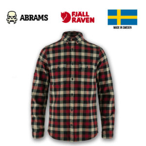 Сорочка FJALLRAVEN Skog Shirt M | Dark Navy/Red