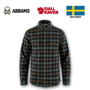 Сорочка FJALLRAVEN Skog Shirt M | Dark Navy/Dark Oak