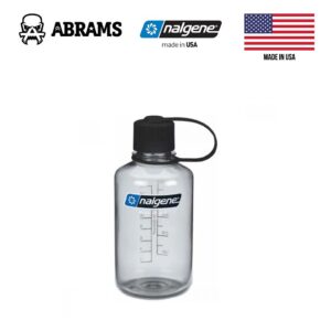 Пляшка для води Nalgene Narrow Mouth Sustain Water Bottle 0.47L | Gray
