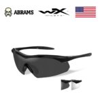 Тактичні окуляри Wiley X Vapor Z87 2 Grey / 2Clear Lenses | Matte Black