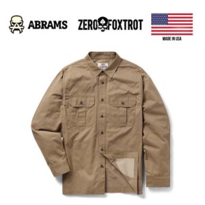 Сорочка Zero Foxtrot Long Sleeve Utility Shirt | Coyote Brown