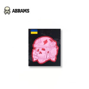 Патч Totenkopf 3D R3ICH Burgundy | Pink