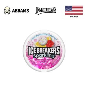 Льодяники Ice Breakers Sparkling Raspberry Lemon Seltzer 42g