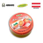 Льодяники Woogie Fine Drops зі смаком апельсина 200г