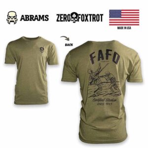 Футболка Zero Foxtrot FAFO Tee | OD Green