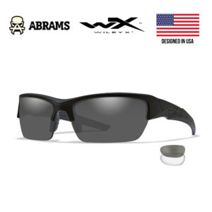 Окуляри балістичні Wiley X Valor Apel Grey Clear | Black Frame