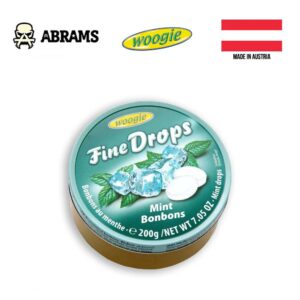 Льодяники Woogie Fine Drops зі смаком м’яти 200г