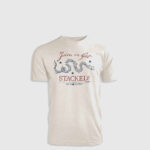 Футболка Zero Foxtrot Get Stacked Tee | Cream