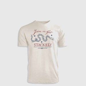 Футболка Zero Foxtrot Get Stacked Tee | Cream