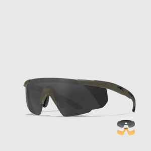 Окуляри захисні Wiley X Saber Advanced (Grey/Clear/Rust) | OD Green