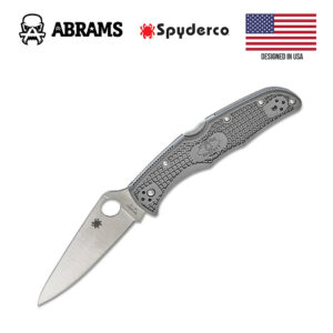Ніж Spyderco Endura4 FRN Flat Ground | Gray