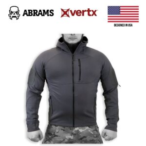 Куртка фліс тактична худі Vertx Firebase Hoody Stretch | Spine Grey
