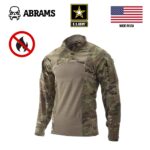 Бойова сорочка (UBACS  /  УБАКС) вогнестійка Massif US Army Combat Shirt (FR) | Multicam