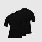 Комплект футболок для військових Propper Pack 3 - Crew Neck | Black (3 шт.)