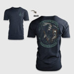 Футболка Zero Foxtrot Heaven or Hell Tee | Charcoal