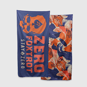 Рушник Zero Foxtrot Microfiber Beach Towel | Miami Rhodie