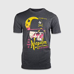 Футболка Zero Foxtrot Napalm Tee | Charcoal